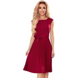 Numoco pleated dress with tie | ePonuda.com