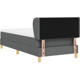  s opruga kutije Tamno siva 80 x 200 cm tkanina | shoptok.hr