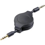 SpeaKa Professional SP-7869796 klinker avdio priključni kabel [1x 3\,5 mm banana moški konektor - 1x 3\,5 mm banana moški konektor] 1.10 m črna z navijalom\, pozlačeni konektorji, (20432201) Cene