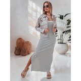 DStreet Sukienka one size maxi SUMMER LOVE biało-czarna | shoptok.hr