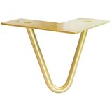 Wagner System Postolje za namještaj (Čelik, Visina: 10 cm, Zlatne boje) | shoptok.hr