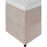 Welnova POSTELJA BOXSPRING 180 cm x 200 cm , tekstil bež | Shoptok.si