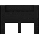  Krevetna ploča s LED-om Zidne Crni Hrast 140 x 16,5 x 103,5 cm | shoptok.hr
