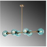 Opviq Luster Benek-15-14482, 103x40x74cm, IP20, Zlatno-plave boje | Eponuda.ba