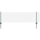  Zavarena žičana ograda s 11 U postova Zelena 0.6x25 m Čelik | shoptok.hr