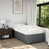 vidaXL Posteljni okvir temno siv 90x190 cm blago Cene