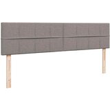  Otomanski krevet s madracem smeđesivi 200x200 cm tkanine | shoptok.hr