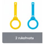 Kina Only dečija ogradica sa pvc podlogom,lopticama i rukohvatima 120x160 Grey | Eponuda.com