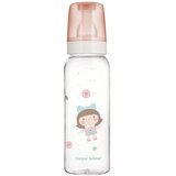 Canpol Baby staklena flašica 240ml Pink, Print Cene