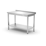 Hendi Zidni radni sto sa potpornjem i policama - dubina 600 mm, Profi Line, 1200x600x(H)850mm | Eponuda.com