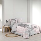 Douceur d intérieur Bela/rožnata bombažna posteljnina za zakonsko posteljo 200x200 cm Namaste – | Shoptok.si