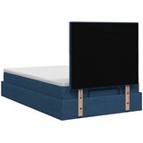  od pjene s madracem i LED-om Plava 120 x 200 cm Tkanina | shoptok.hr