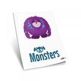 Olimp Sport Sveska A4 Monsters Uniline dikto 52l 80g Cene