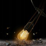  LED spoljni dekorativni niz 10xE27/1W/230V 6,44 m IP44 crna | Eponuda.com