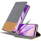 Cadorabo Ohišje, združljiv s Samsungom v svetlo sivo rjavi barvi - zaščitni pokrov z magnetnim zapiranjem, stoječo funkcijo in režo za kartico, (20569930) Cene