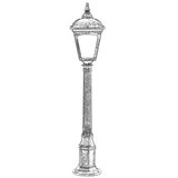 Opviq Vanjska lampa BSU-68185-BKR-M2-B, 100 cm, Podna, IP65, E27, 60W, Smeđa | Eponuda.ba