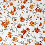 Esposa OBOJESTRANSKA POSTELJNINA 140/200 cm saten oranžna | Shoptok.si