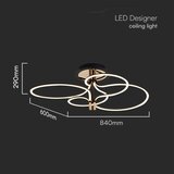  LED plafonski luster LED/36W/230V 3000K | Eponuda.com