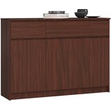 AKORD Komoda, 3 Vrata In 3 Predali, Wenge, (5000332348) | Shoptok.si