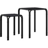  Bocni stol Crni hrast 41 x 40 x 50 cm Konstruirano drvo - Crni hrast | shoptok.hr