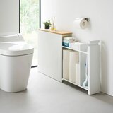 YAMAZAKI Bijela metalna kupaonska polica 14x55 cm Tower – | shoptok.hr