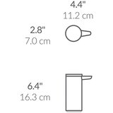 simplehuman Jeklen avtomatski dozirnik za milo v sijajno srebrni barvi 266 ml – | Shoptok.si