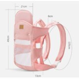  Višenamjenska ergonomska nosiljka za bebe s prozračnom mrežom i uklonjivim osloncem za glavu | shoptok.hr