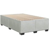 Boxspring krevet s madracem Svjetlosiva 120 x 200 cm Baršun | shoptok.hr