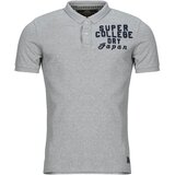 Superdry POLO VINTAGE ATHLETIC Siva Cijene
