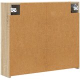  Kupaonski ormar s ogledalom Sonoma hrast 73,5 x 16 x 62,5 cm | shoptok.hr
