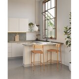 Marckeric Crvene/u prirodnoj boji barske stolice u setu 2 kom (visine sjedala 66 cm) Adriana – | shoptok.hr