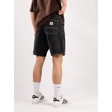 Carhartt WIP Simple Kratke hlace black heavy stone wash | Shoptok.si