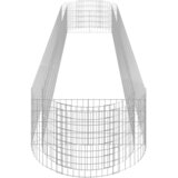  Gabionska povišena gredica od pocinčanog željeza 500x100x50 cm | shoptok.hr