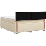  s box springom, madracem i LED-om Krem 140 x 190 cm | shoptok.hr