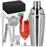  Set za pripremu pića za barmene shaker 750 ml 5 komada | shoptok.hr