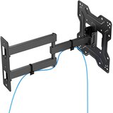 Cabletech Zidni nosač za TV/LED TV 23-50", crne boje, podesivo po nagibu i okretanju (2D) LDA41-223 | Eponuda.com