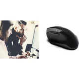 MW 4500 RF Wireless Optical 1200DPI Right Black Mouse