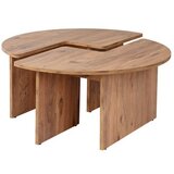 Hanah home Klub sto Moira, O90x41cm, Braon | Eponuda.ba