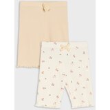 Sinsay Pamučne tajice s cvjetnim motivom 2 pack | shoptok.hr