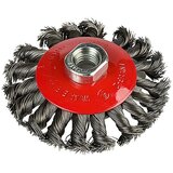 CRAFTOMAT Konusna žičana četka (Namijenjeno za: Kutna brusilica, Pleteno, Promjer: 100 mm) | shoptok.hr