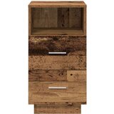 vidaXL Nočna omarica z 2 predaloma Old Wood 36x36x68 cm | Shoptok.si