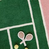 OYOY Mini Otroška igralna preproga iz mešanice volne 88x150 cm Tennis – | Shoptok.si