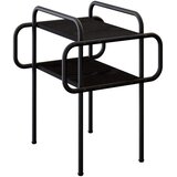  Stolić za kavu Crni hrast 40 x 40 x 51 cm Konstruirano drvo | shoptok.hr