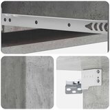 Stolna montirana na zid Betonska siva 87 5 x 34 5 x 17 cm - Betonska siva 87 5 cm | shoptok.hr