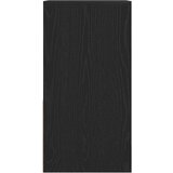 vidaXL Noćni ormarić s ladicom crni hrast 35x34x66,5 cm | shoptok.hr
