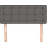  Uzglavlje sivo 80 x 5 x 78/88 cm od umjetne kože | shoptok.hr