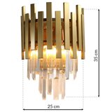  Zidna svetiljka ASPEN GOLD 2xE14/40W/230V | Eponuda.com