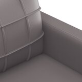  3-dijelni set sofa s jastucima sivi od umjetne kože | shoptok.hr