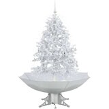  Božićno drvce koje sniježi sa stalkom bijelo 140 cm | shoptok.hr