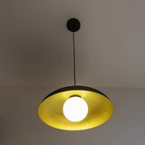 Luster na kablu ECLIPSE 1xE27/15W/230V crna/zlatna | Eponuda.com